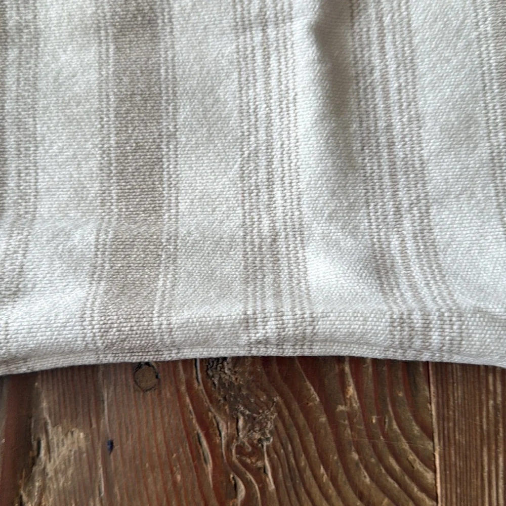 Lauren‎ Ralph Lauren Pillow Cover Striped Cotton Throw Accent Pillow 18x18”